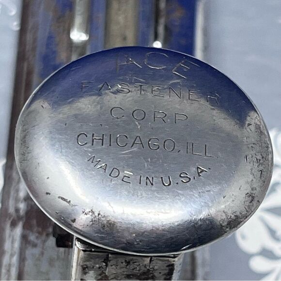 Vintage Ace Stapler Model No. 102 Chicago USA - Picture 7 of 10